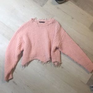Cropped sweater